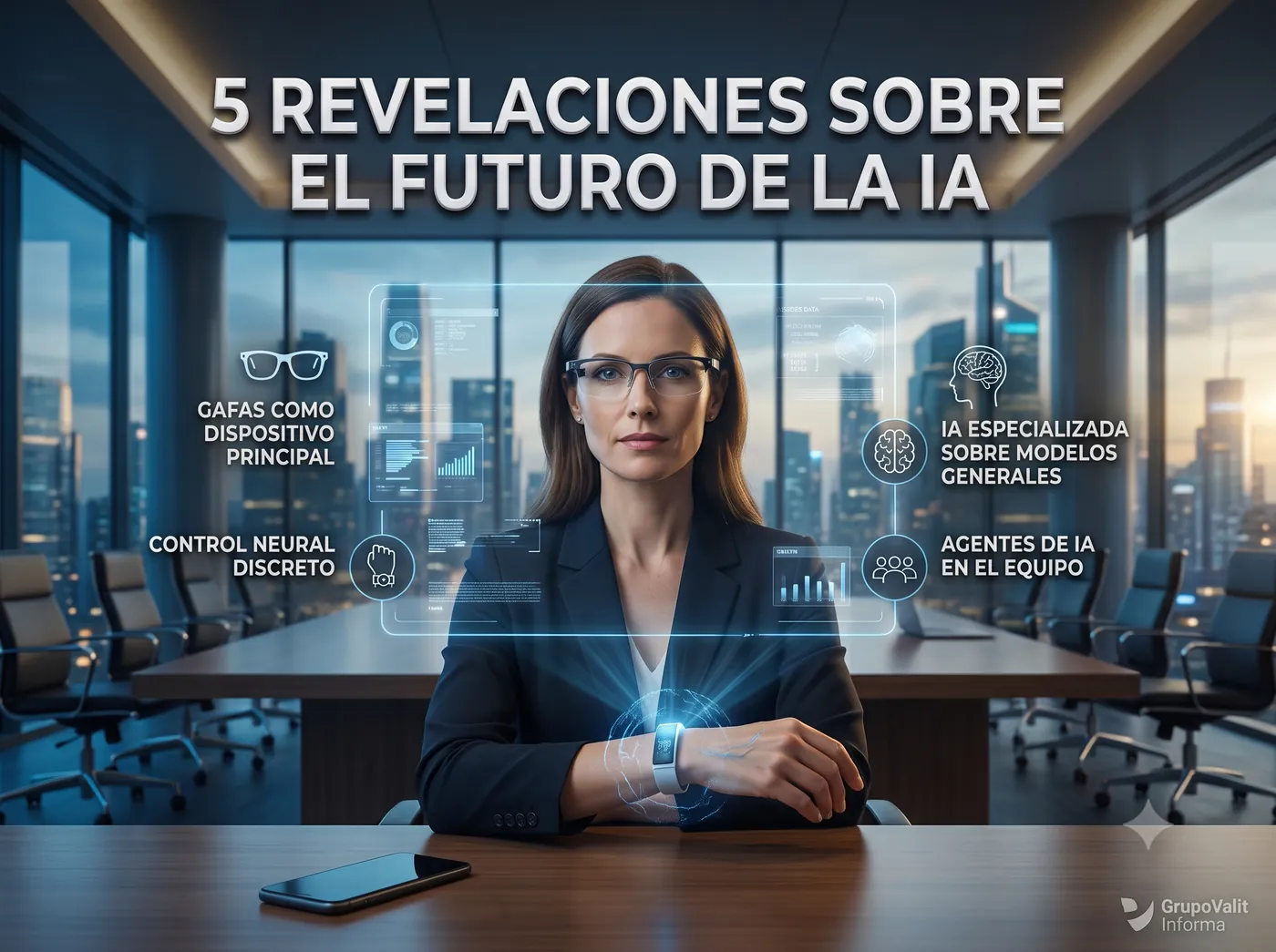 5 Revelaciones sobre el futuro de la IA: ¿Adiós al smartphone y hola a la inteligencia «especializada»?