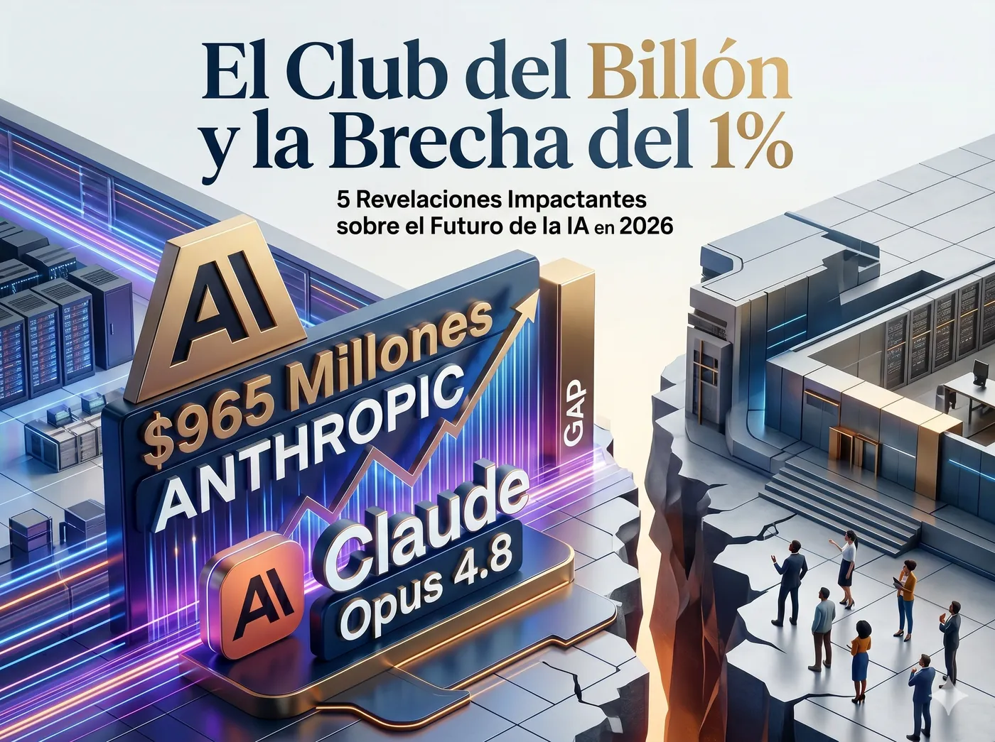 El club del billón, la brecha del 1% y cinco revelaciones impactantes sobre el futuro de la IA en 2026