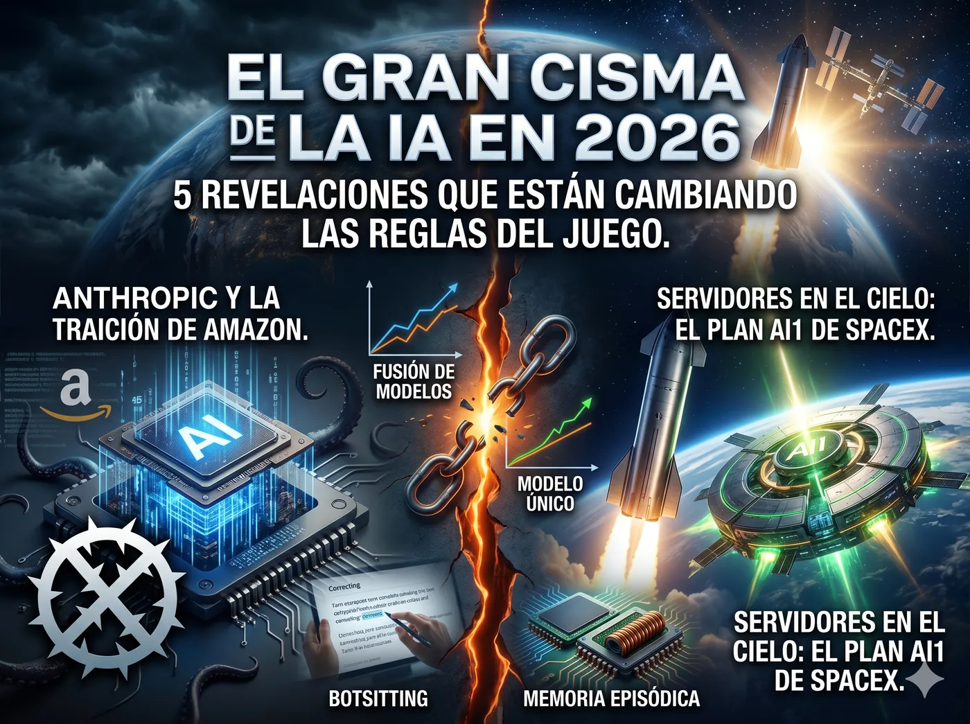 El Gran Cisma de la IA en 2026: 5 Revelaciones que están Cambiando las Reglas del Juego