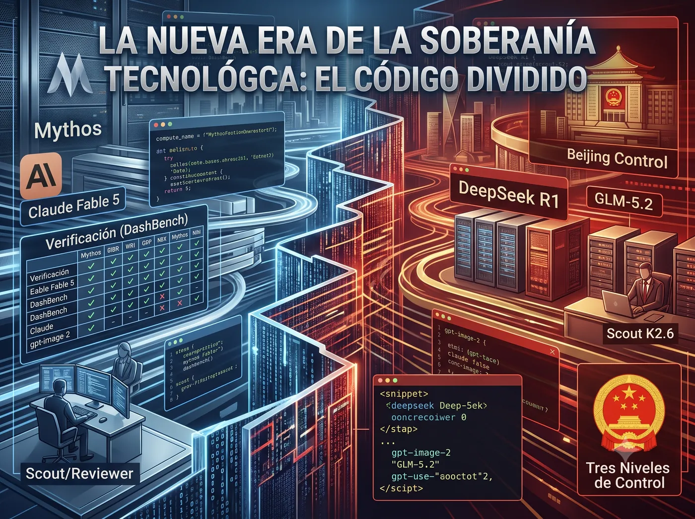 El Nuevo Telón de Acero de la IA: 5 Revelaciones Impactantes sobre el Futuro del Código y el Poder Global