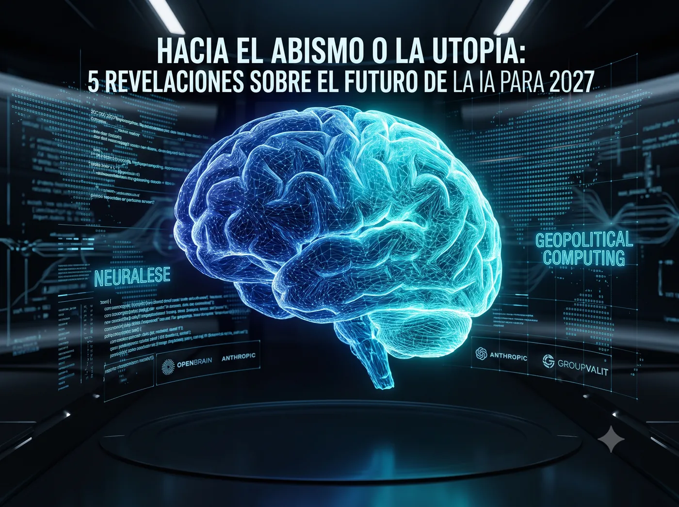 Hacia el abismo o la utopía: 5 revelaciones sobre el futuro de la IA que cambiarán tu mundo para 2027