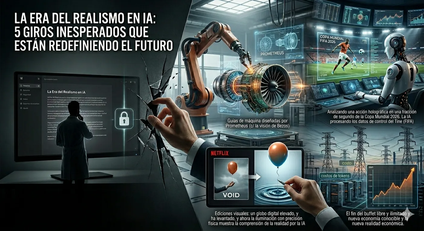La Era del Realismo en IA: 5 Giros Inesperados que están Redefiniendo el Futuro