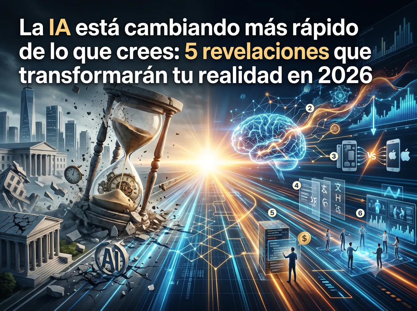 La IA está cambiando más rápido de lo que crees: 5 revelaciones que transformarán tu realidad en 2026