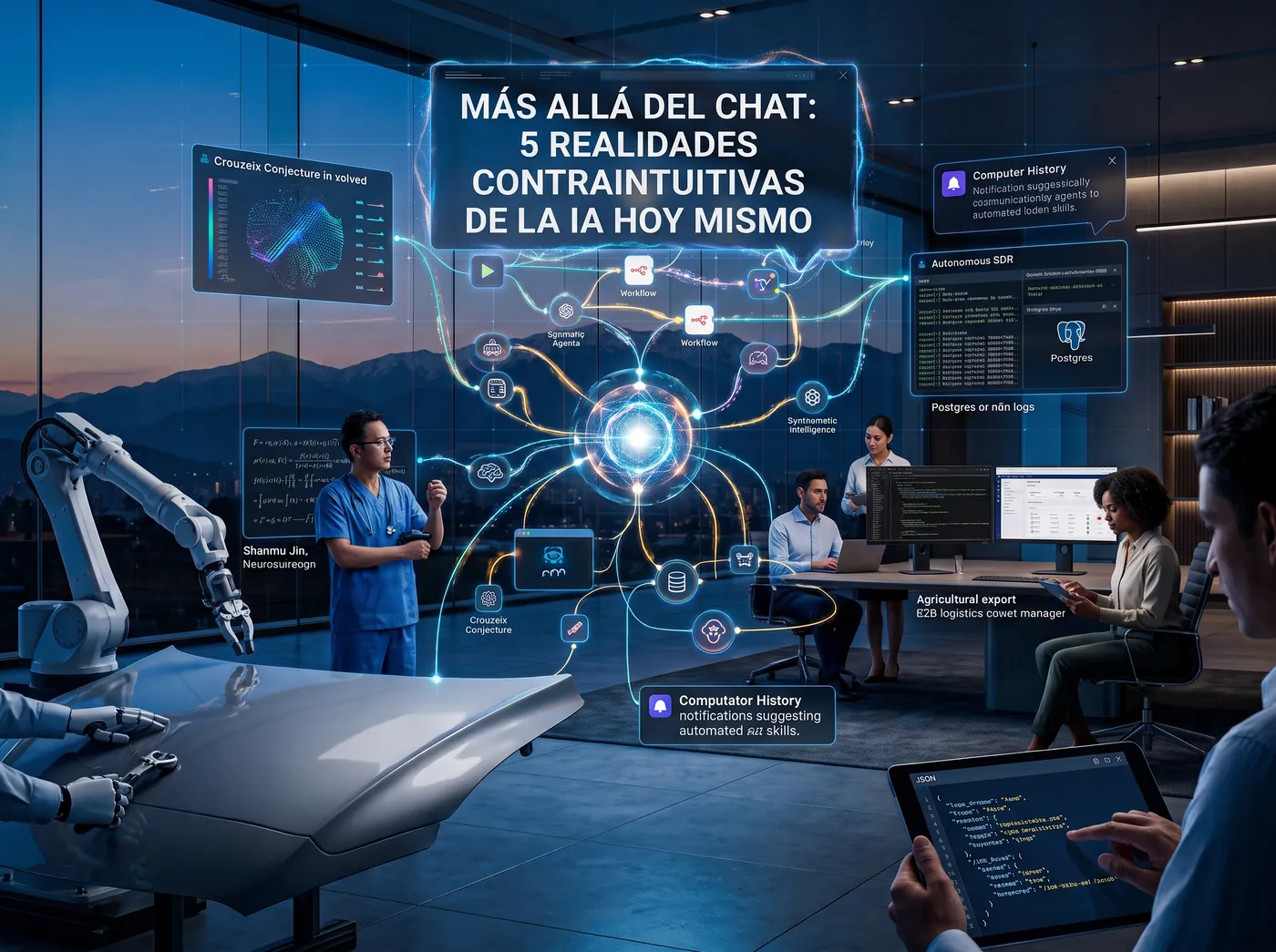 Más allá del chat: 5 realidades contraintuitivas que redefinen el potencial actual de la IA